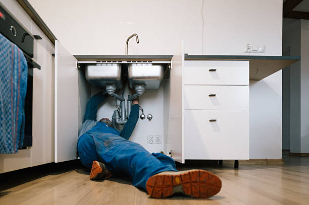 Professional Emergency Plumber technician working in Garner, NC